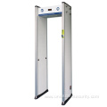 Metal detector through door industrial door frame